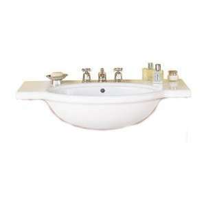  Porcher 20358 00.001 Stanza Top Bathroom Vanity, White 