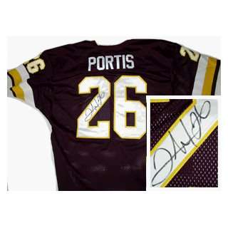  Clinton Portis Autographed Jersey: Sports & Outdoors