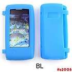   TOUCH VX11000 SOFT SKIN SILICONE RUBBER BLUE CASE COVER FACEPLATE NEW