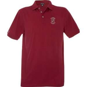   Cardinal Red Classic Pique Stainguard Polo Shirt