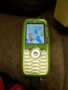 GREEN LG SPRINT RUMOR CELL PHONE http//www.auctiva/stores 