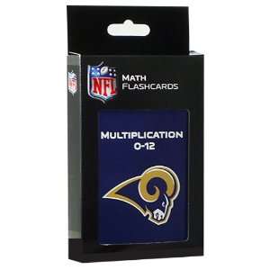  NFL St. Louis Rams Multiplication Flash Cards: Sports 
