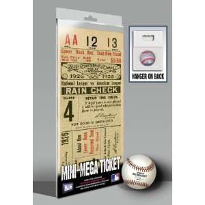   St Louis Cardinals World Series Mini Mega Tickets