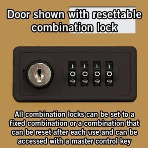  Cell Phone Lockers   25 Door   Resettable Locks   Gold Cell 