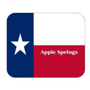   US State Flag   Apple Springs, Texas (TX) Mouse Pad 