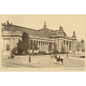  Great Palace (Champs Elysees) by Helio E. Ledeley 18x12 