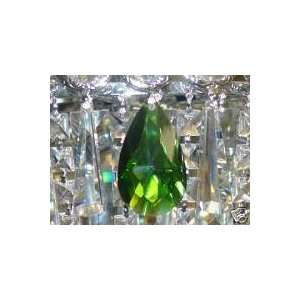   63mm 2.5 Green Tier Drop Chandelier Crystal Prism: Home Improvement