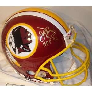  Signed John Riggins Helmet   Authentic