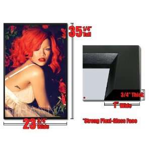  Framed Rihanna Roses Poster RS2587