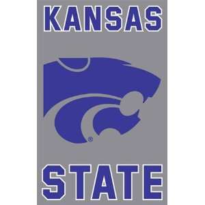 Kansas State Wildcats Appliqué Banner Flag 