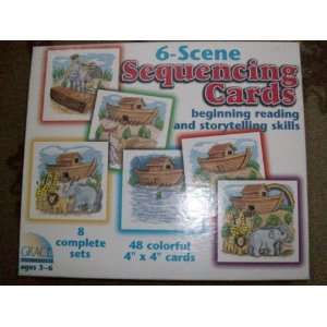  Bible Story 6 Scene Sequencing Cards Toys & Games