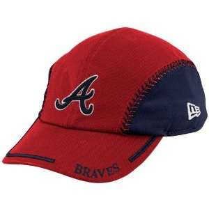  New Era Atlanta Braves Infant Red Navy Blue Team Ball 