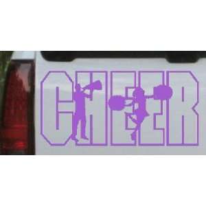   Cheer Leader Sports Car Window Wall Laptop Decal Sticker: Automotive