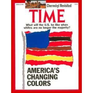  Americas Demographics by TIME Magazine. Size 8.00 X 10.00 