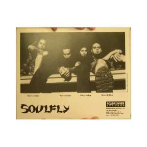  Soulfly Press Kit and Photo Roots Chaos A.D. Soul Fly 