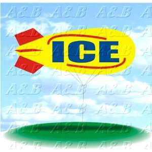 Inflatable Marketing   ICE   Advertising Helium Blimp Balloon for 