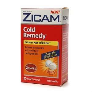  ZICAM COLD REMEDY CHEW CHERY Pack of 25 by ZICAM, LLC 