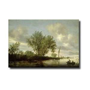  River Landscape 1645 Giclee Print