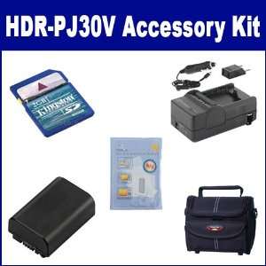 Sony HDR PJ30V Camcorder Accessory Kit includes: SDM 109 