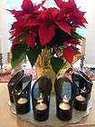 Moet Chandon CANDLE HOLDERS LOT OF 6 glassware COLL