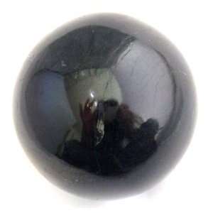   Black Crystal Protective Sphere Negative Energy Healing Mineral 2.5