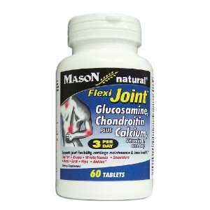  Mason FLEXI JOINT GLUCO/CHON/CALCIUM & SOY TABLETS 60 per 