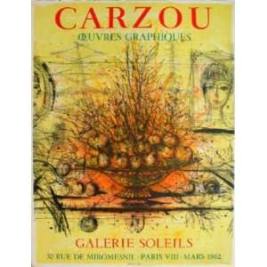   de fruits   Galerie Soleils by Jean Carzou, 20x26
