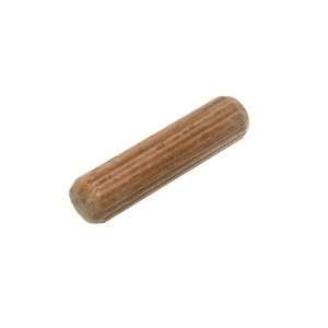 WOODEN DOWEL FLUTED PINS M10 10MM X 40MM ( pack of 100 