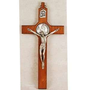  8 St. Christopher Wood SP Hanging Wall Crucifix Gift 