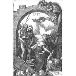   32 x 50 inches   Harrowing Of Hell; Or, Christ In L