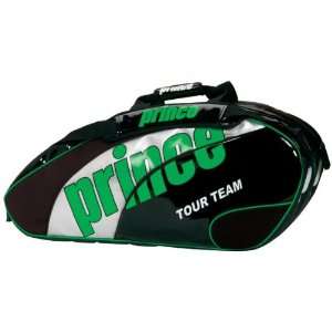  Prince Pro Team 100 6 Pack Tennis Bag (Green Collection 