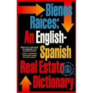  Bienes raíces diccionario inglés/español [Paperback 