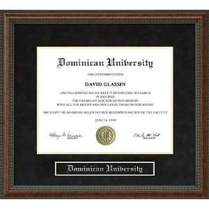 Dominican University Diploma Frame