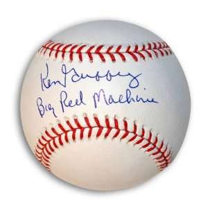Ken Griffey Sr. Autographed/Hand Signed MLB Baseball Inscribed Big Red 