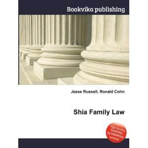  Shia Family Law Ronald Cohn Jesse Russell Books