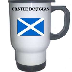  Scotland   CASTLE DOUGLAS White Stainless Steel Mug 