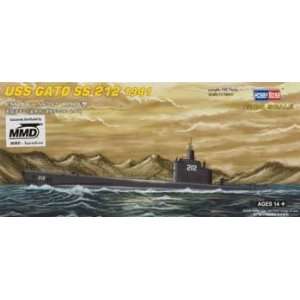  Hobby Boss 1/700 USS Gato SS 212 1941: Toys & Games