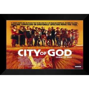  City of God 27x40 FRAMED Movie Poster   Style B   2003 