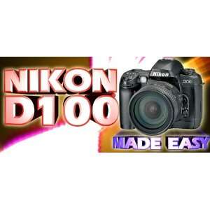   Nikon D100 Made Easy Training DVD Videos   Volume 1 & 2 Camera