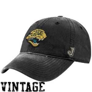   Jacksonville Jaguars Black Distressed Slouch Hat