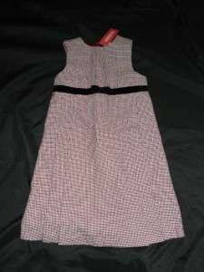 NWT Gymboree Girls CLASSIC HOLIDAY Houndstooth Dress 12  