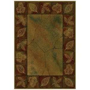   North Sky Collection Ancient Leaves 111x74 Runner