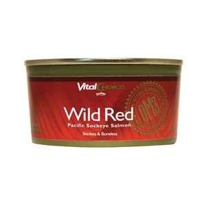  Wild Red Salmon Skinless & Boneless 6.3 oz Can Health 