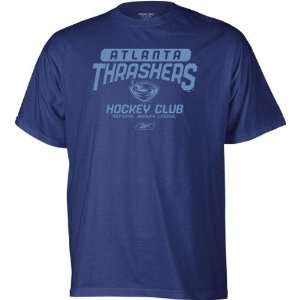    Atlanta Thrashers  Navy  Hockey Club T Shirt
