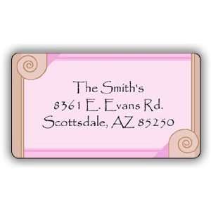  Pink Pattern Address Label: Office Products
