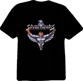 SilverHawks Classic Cartoon T Shirt  