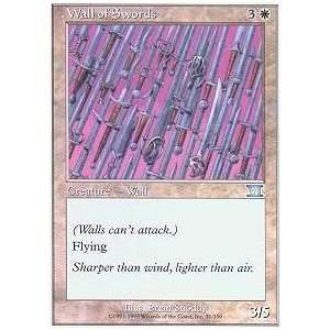    Magic the Gathering   Wall of Swords   Sixth Edition Toys & Games