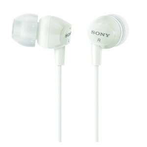 Sony In Ear Rock N Buds White Hybrid Silicone Rubber Secure Fitting 