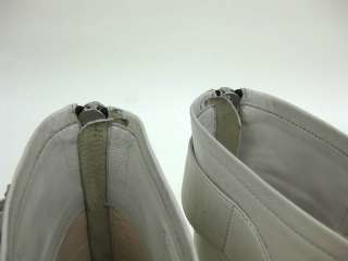 Auth Marc Jacobs Leather Middle Boots White Ladies  