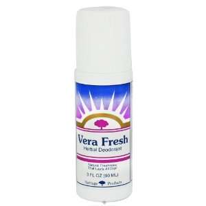  Heritage Products, Vera Fresh Herbal Deodorant 3 fl oz 